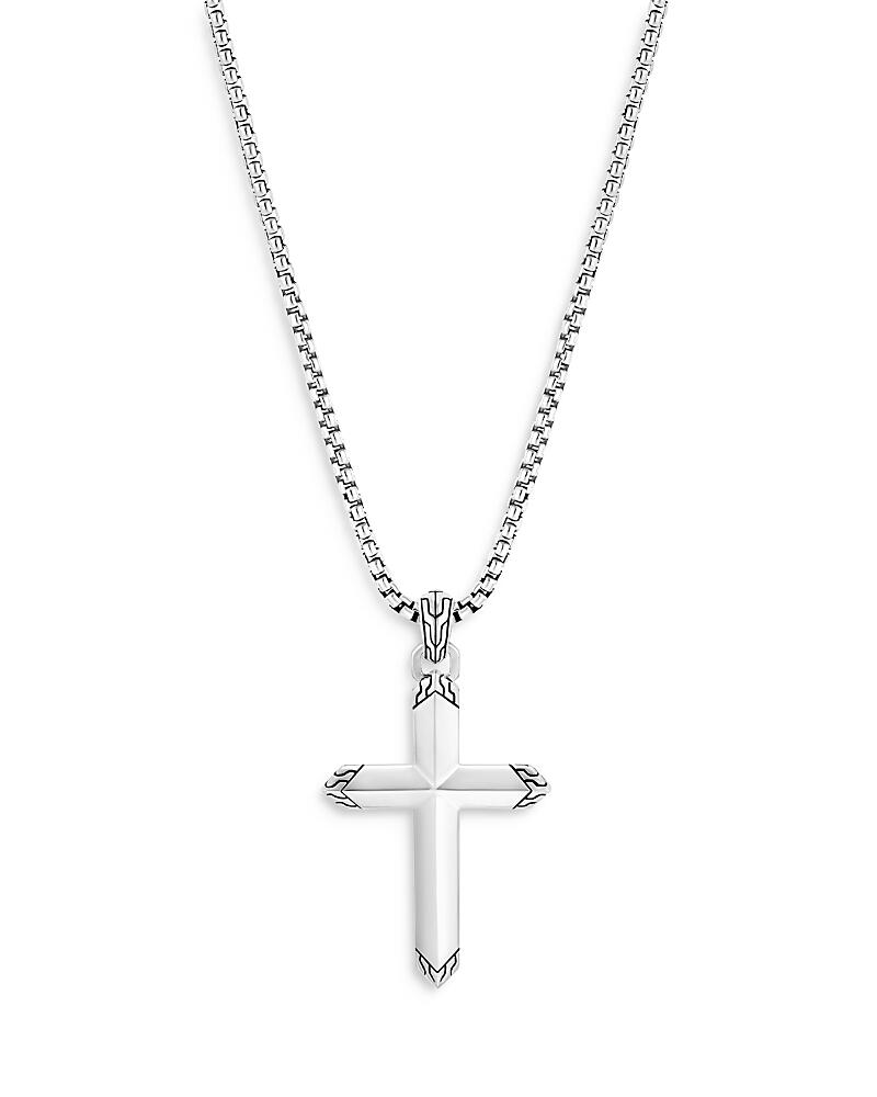 John Hardy Sterling Silver Classic Chain Cross Pendant Necklace, 24 Cover