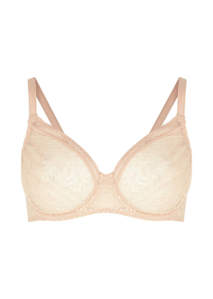 Simone PÉRÈLE Comete Underwired Lace bra - Light Pink Cover