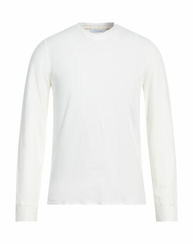 Cruciani Man T-shirt Ivory Cotton Cover