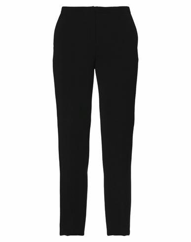 Versace Woman Pants Black Virgin Wool Cover