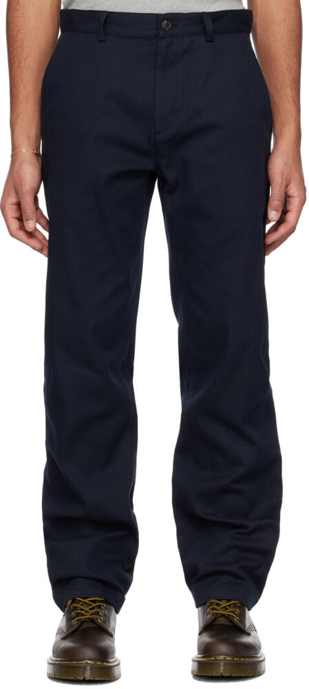 A.P.C. Navy Constant Trousers Cover