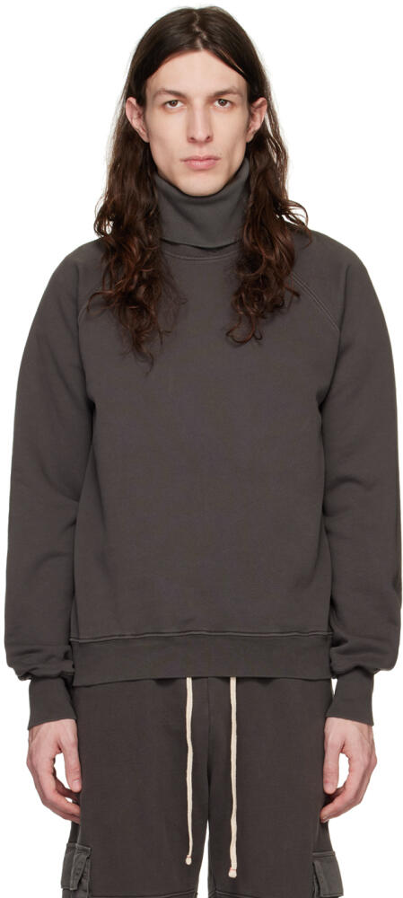 Les Tien Gray Raglan Turtleneck Cover