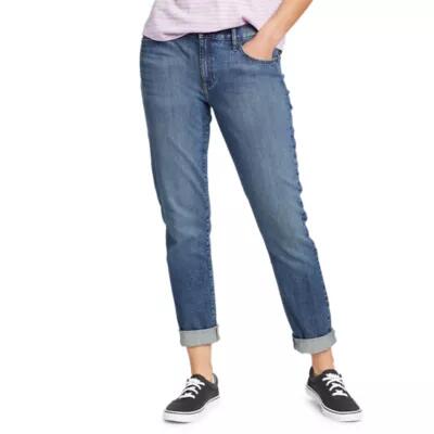 Eddie Bauer Women's Boyfriend Slim Jeans Cover