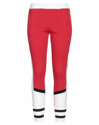 Dirk Bikkembergs Woman Pants Red Viscose, Polyamide, Elastane, Polyester Cover