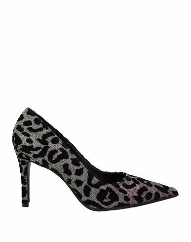 Divine Follie Woman Pumps Silver Textile fibers Cover