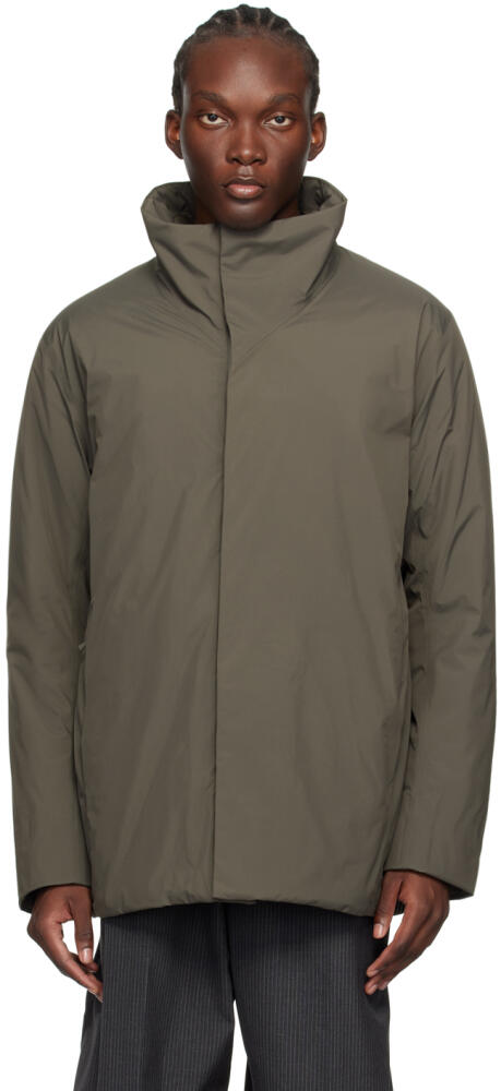 Veilance Gray Euler Insulated Jacket Cover