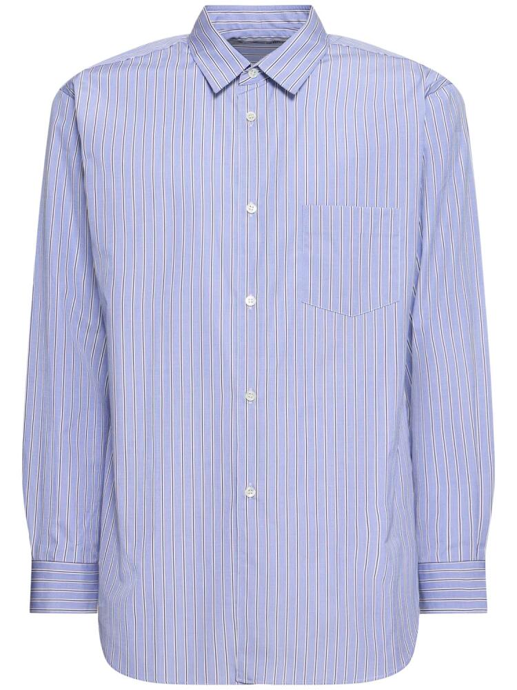 COMME DES GARÇONS SHIRT Forever Striped Poplin Shirt Cover