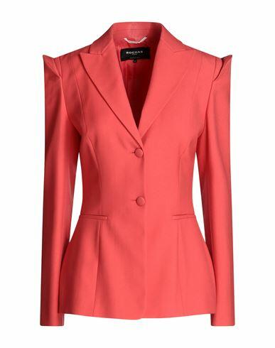 Rochas Woman Blazer Coral Virgin Wool Cover