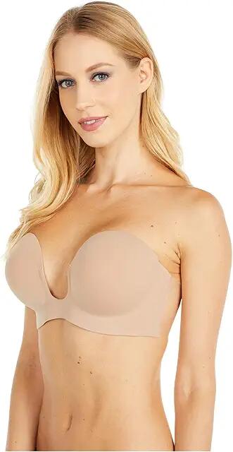 Fashion Forms Voluptuous U Plunge Backless Strapless Bra (Nude) Women's Bra Cover