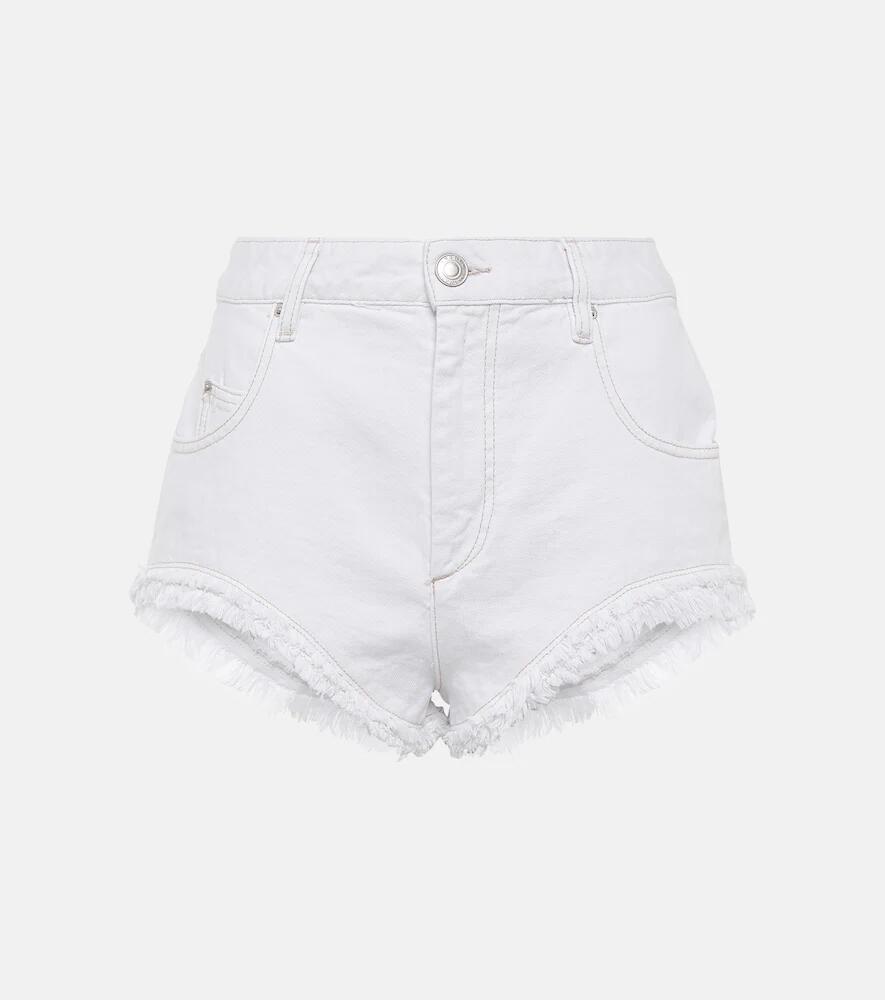 Isabel Marant Eneidao cotton and hemp shorts Cover