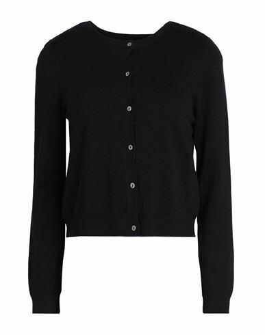 Vero Moda Woman Cardigan Black Livaeco by Birla Cellulose, Nylon Cover