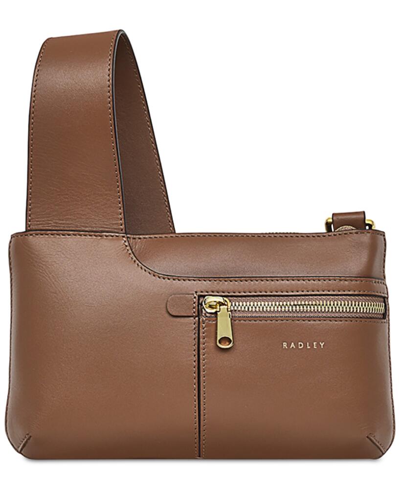 Radley London Pockets Icon Zip-Top Crossbody Bag - Saddle Cover