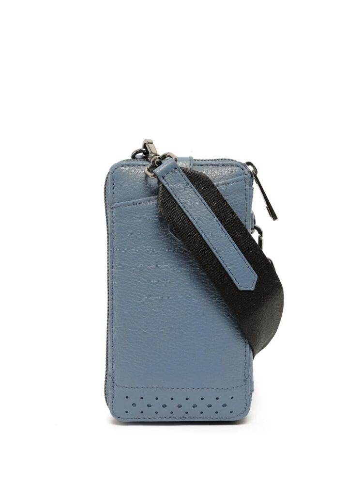 Sarah Chofakian David leather wallet - Blue Cover