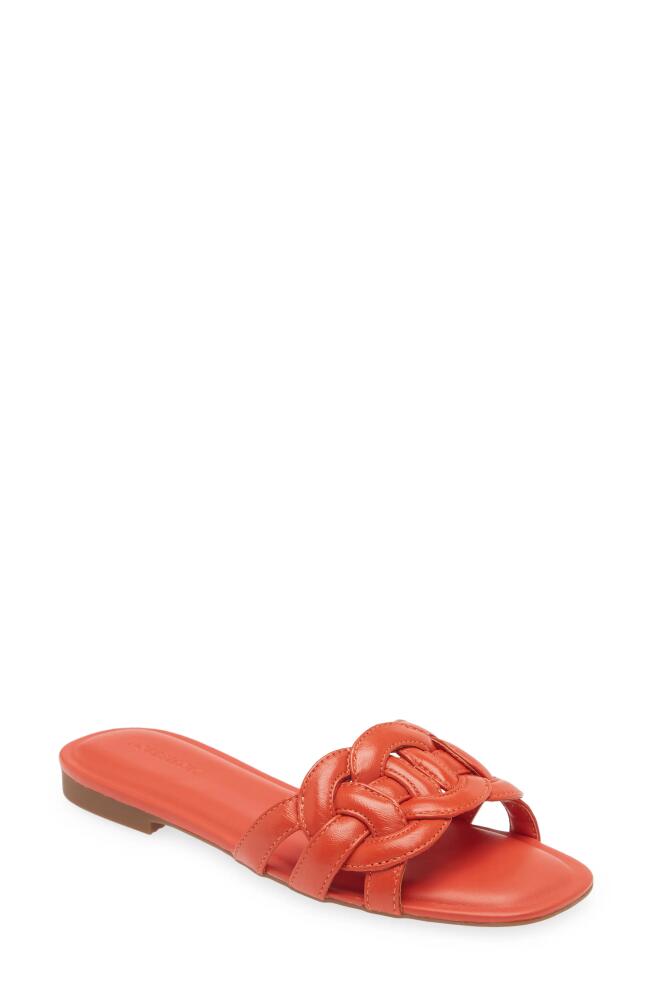 Nordstrom Carolina Slide Sandal in Orange Tangerine Cover