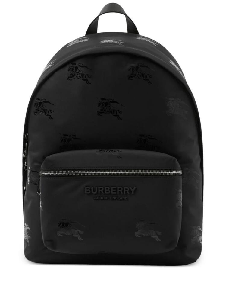 Burberry EKD-print zipped backpack - Black Cover