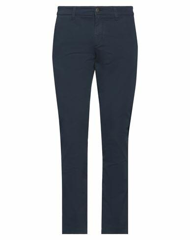 Reign Man Pants Midnight blue Cotton, Elastane Cover