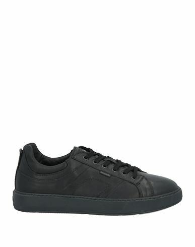 Nero Giardini Man Sneakers Black Leather Cover