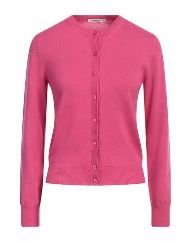 Kangra Woman Cardigan Fuchsia Wool, Silk, Cashmere Cover