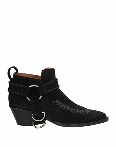 Buttero Woman Ankle boots Black Leather Cover