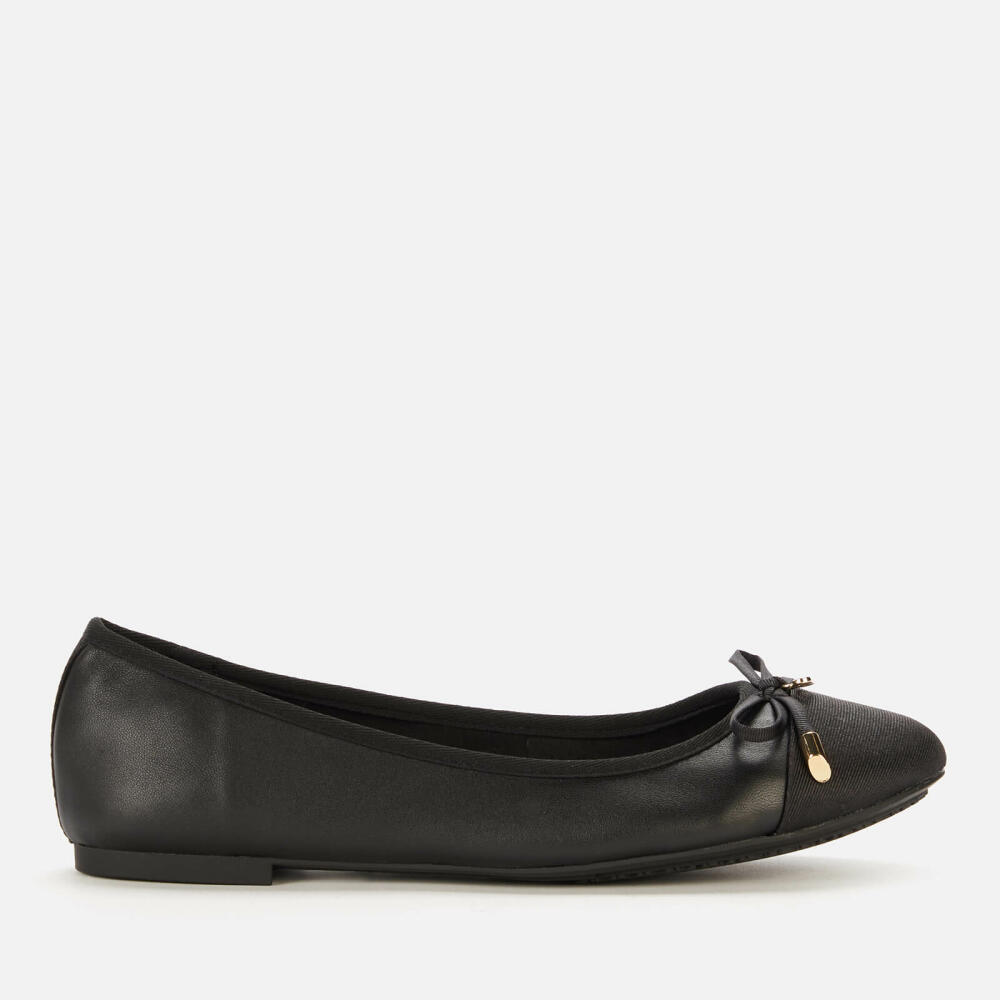 Dune London Women's Hartlyn Leather Ballet Flats Cover