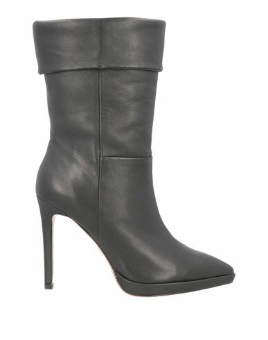 Lola Cruz Woman Ankle boots Black Soft Leather Cover