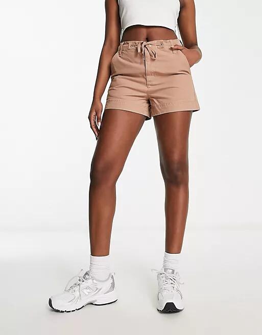 ASOS DESIGN cargo shorts in tan-Brown Cover