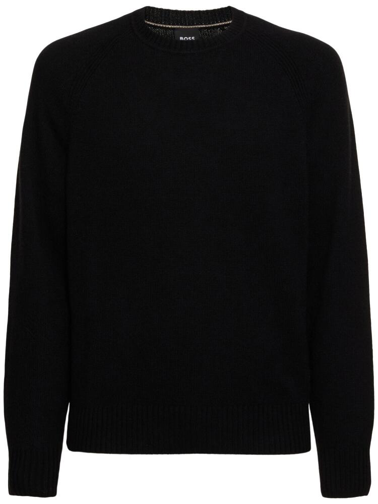 BOSS Emalvo Cashmere Crewneck Sweater Cover