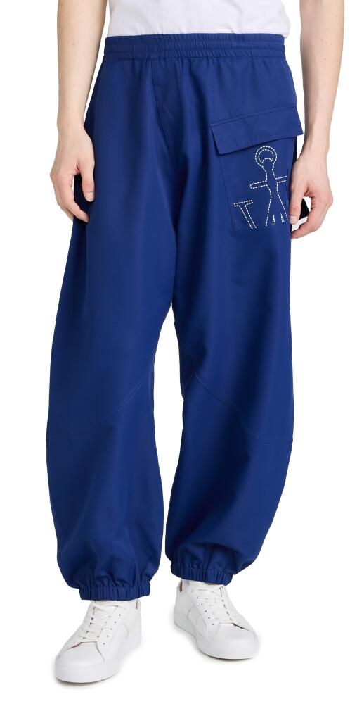 JW Anderson Twisted Joggers Airforce Blue Cover