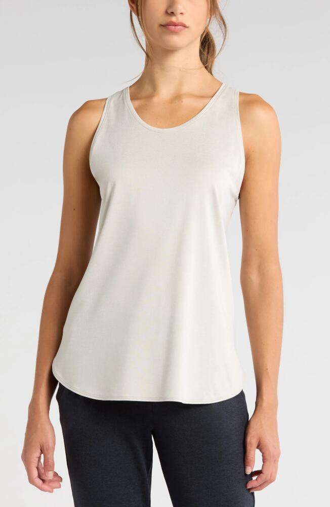 Zella Liana Restore Soft Lite Tank in Grey Moonbeam Cover