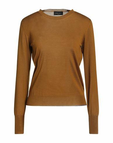 Roberto Collina Woman Sweater Khaki Merino Wool Cover