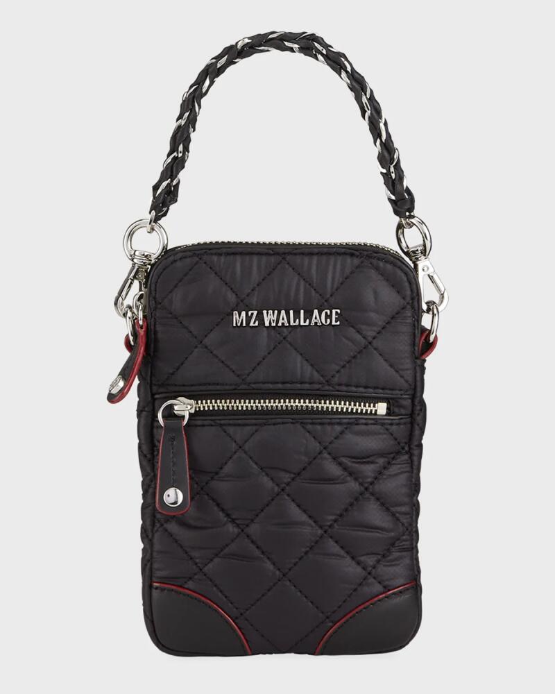 MZ WALLACE Crosby Micro Quilted Crossbody Bag Cover