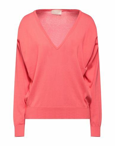 Drumohr Woman Sweater Coral Cotton Cover