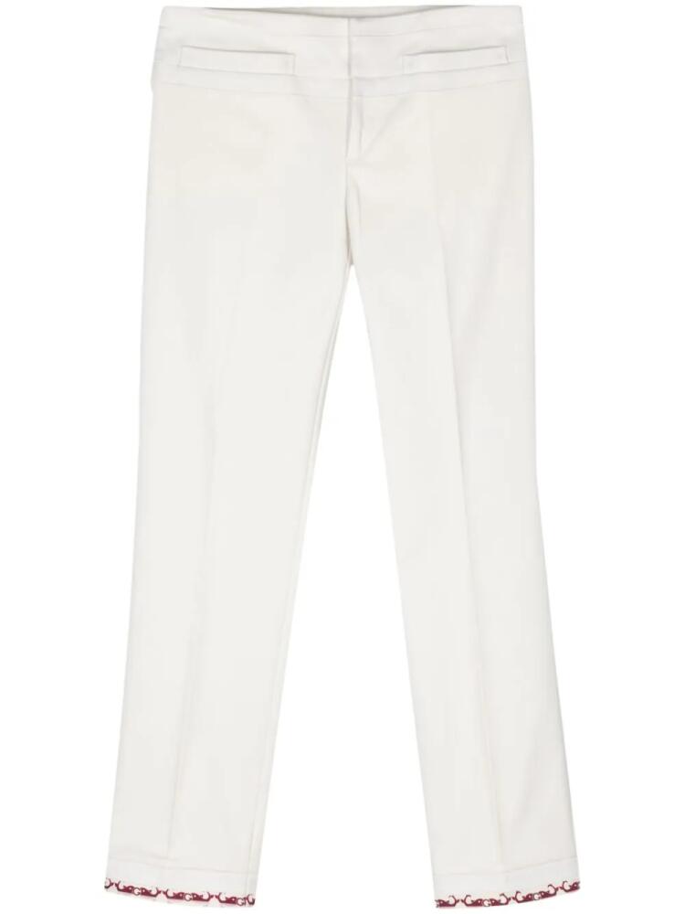 Gucci Pre-Owned 2000s cropped trousers - White Cover