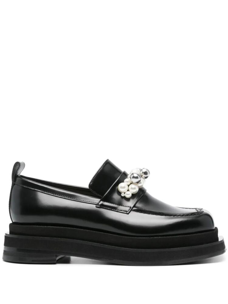 Simone Rocha Heart Toe Platform loafers - Black Cover