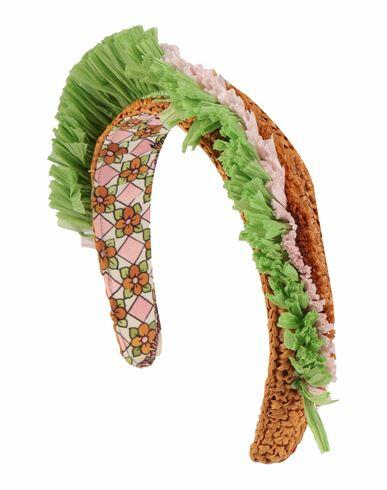 La Double J Woman Hair accessory Tan Rayon, Polyester Cover