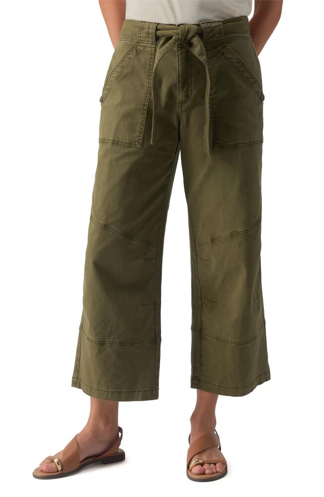 Sanctuary Reissue '90s Crop Wide Leg Pants in Burnt Olive Cover