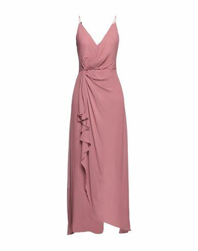 Atos Lombardini Woman Maxi dress Pastel pink Polyester Cover