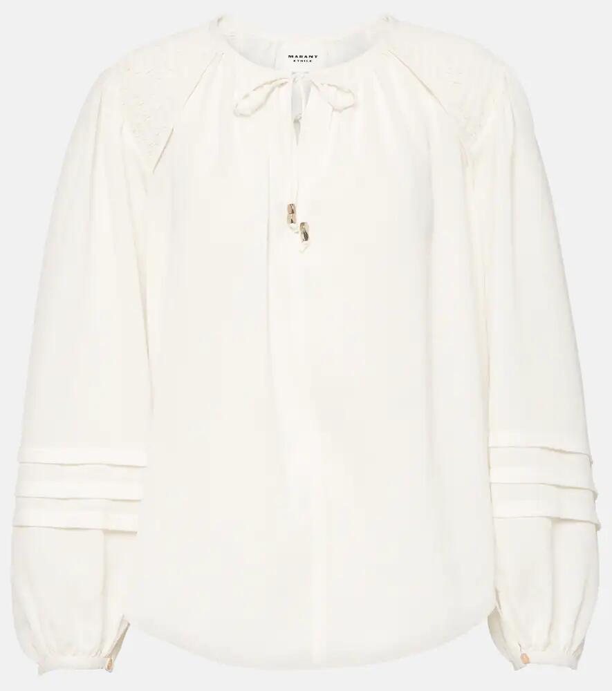 Marant Etoile Lamaya crêpe blouse Cover