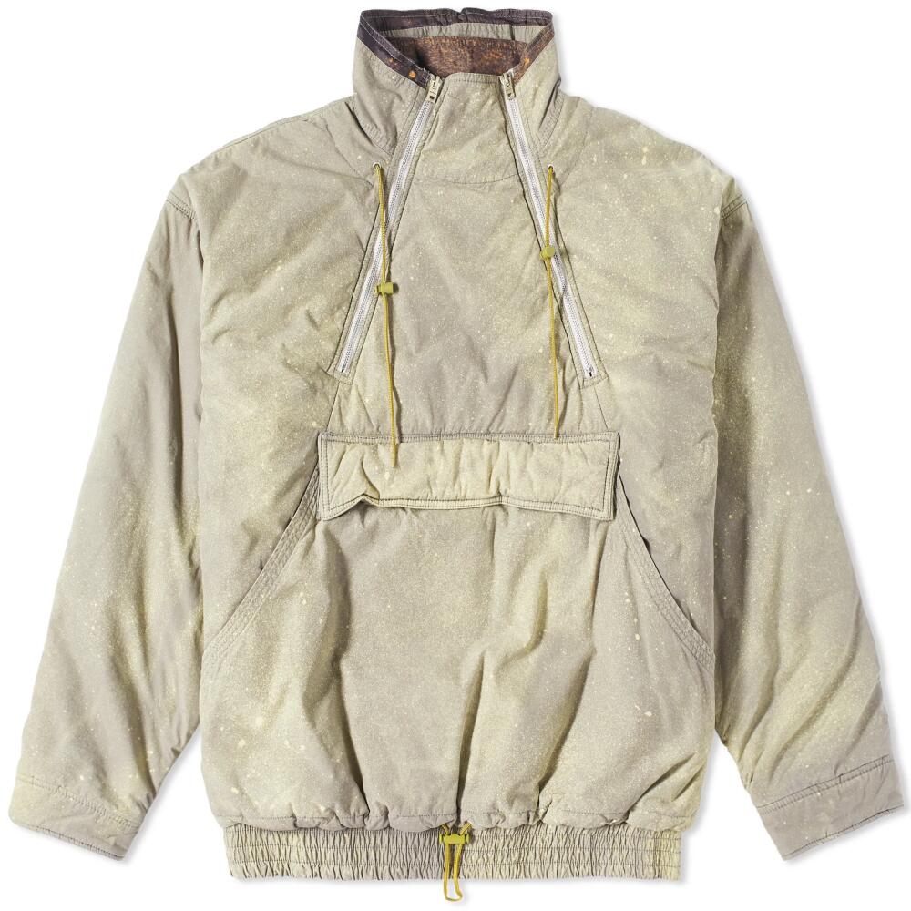 Acne Studios Men's Ovitor Poplin Popover Jacket in Mud Grey Cover