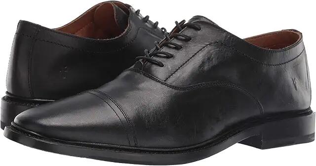 Frye Paul Bal Oxford (Black Smooth Pull Up) Men's Shoes Cover