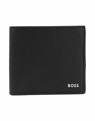 Boss Man Wallet Black Leather Cover