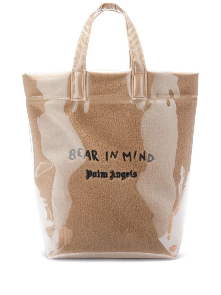 Palm Angels Bear In Mind tote bag - Brown Cover