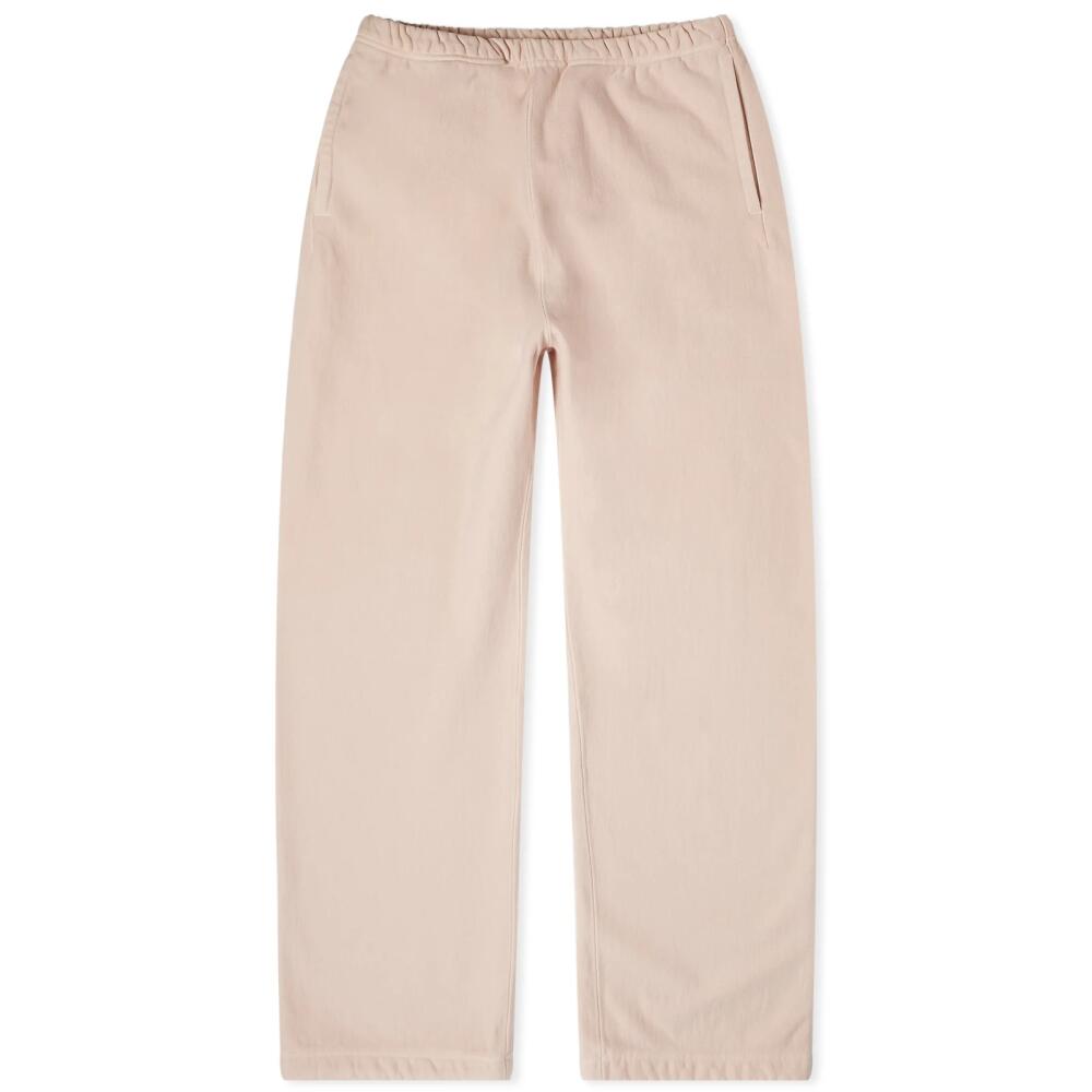 Auralee Men's Super Milled Sweat Pants in Light Pink Cover