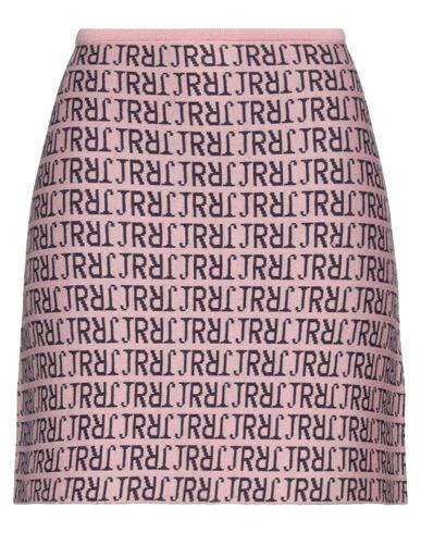 John Richmond Woman Mini skirt Pink Virgin Wool Cover