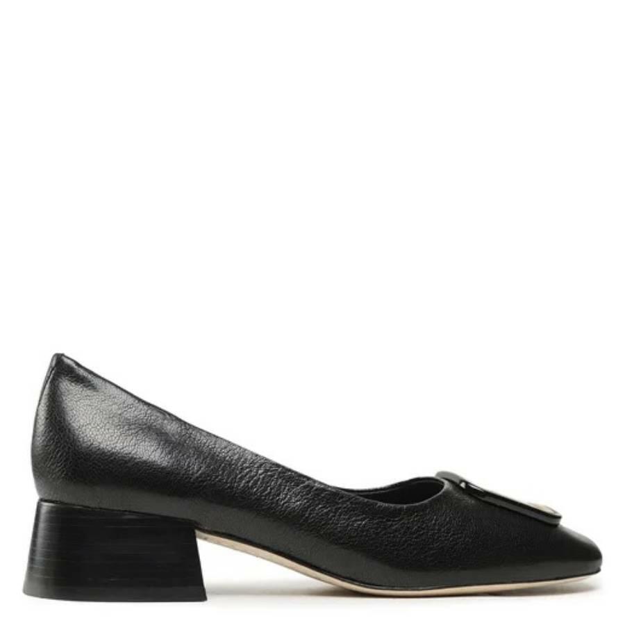 Tory Burch Perfect Black Georgia Leather Pumps Cover