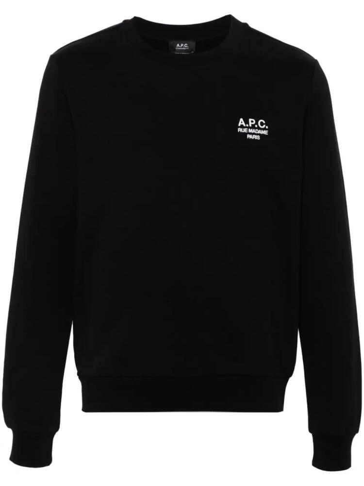 A.P.C. Standard Rue Madame sweatshirt - Black Cover