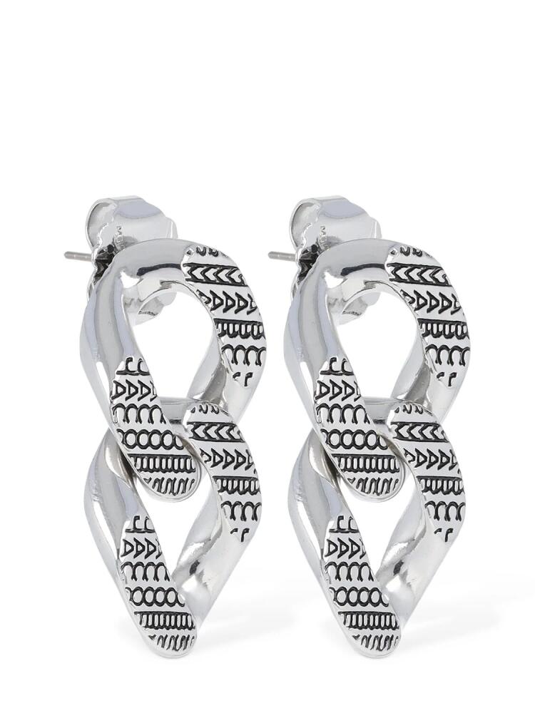 MARC JACOBS Monogram Chain Link Earrings Cover