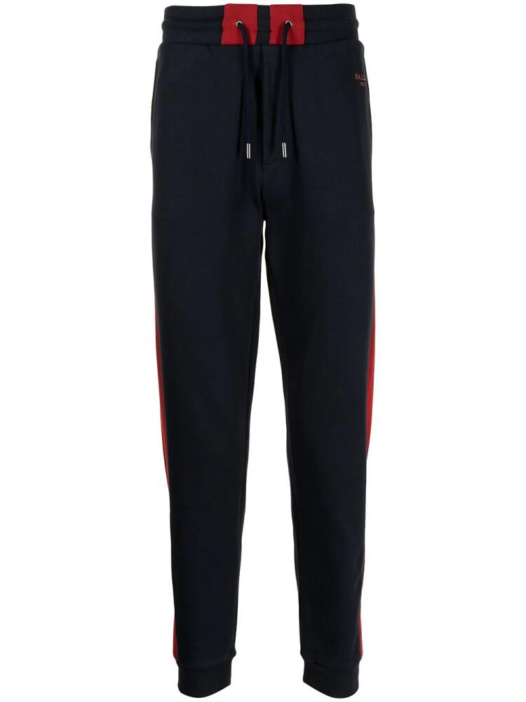 Bally techno-cotton track pants - Blue Cover