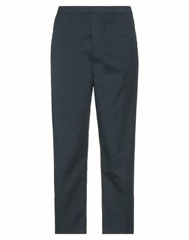 True Nyc Man Pants Midnight blue Cotton, Elastane Cover