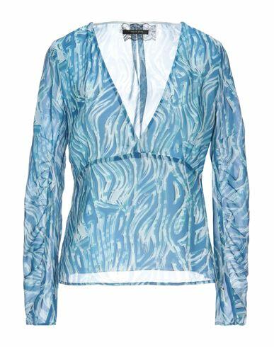 Patrizia Pepe Sera Woman Top Azure Polyester Cover